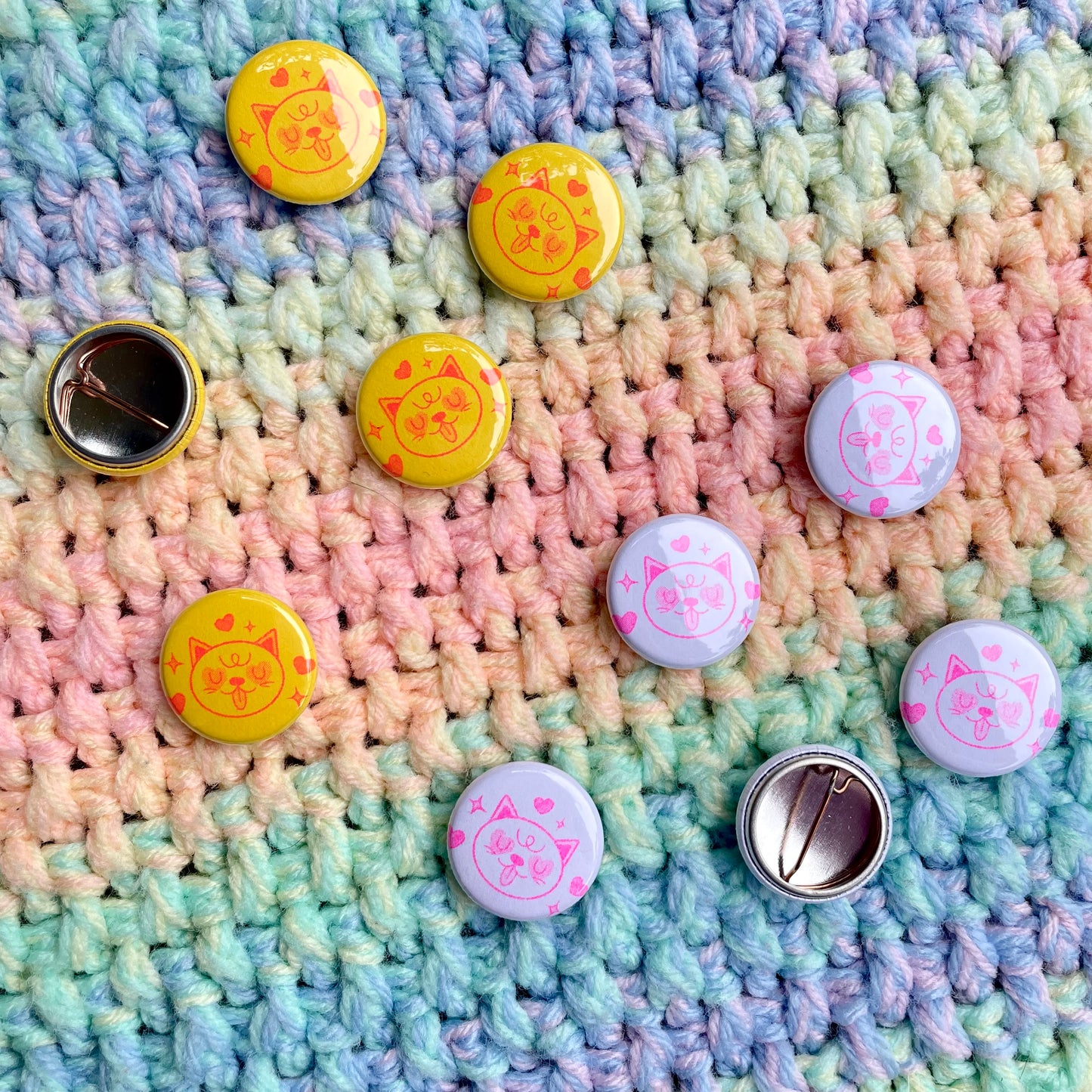 Mini Kitty Button/Magnet